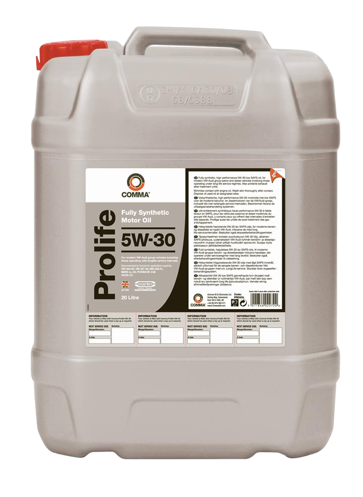 Моторное масло Comma Ecolife 5W-30, 20л